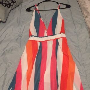Never been worn V-neck dress